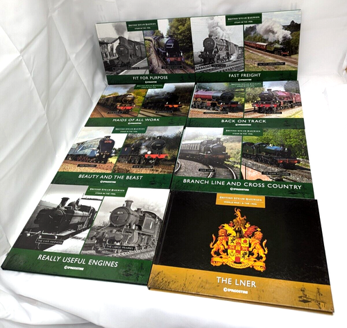 British Steam Railways DEAGOSTINI COLLECTION 49 Hardback Book Bundle Set 2018 - Picture 4 of 8