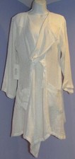 New Woman The Masai Clothing Company White Jaci Jacket Fitted Knee Length Xl