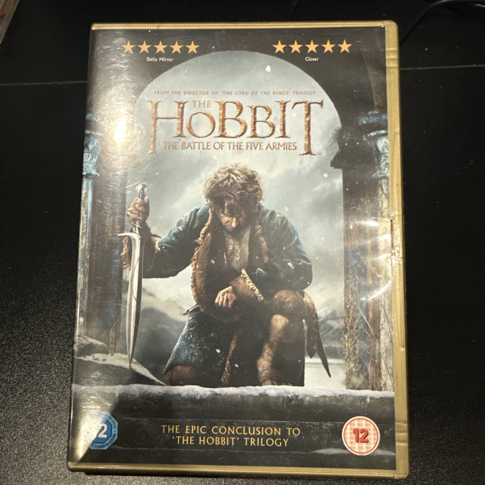 The Hobbit - The Battle Of The Five Armies (DVD, 2015)