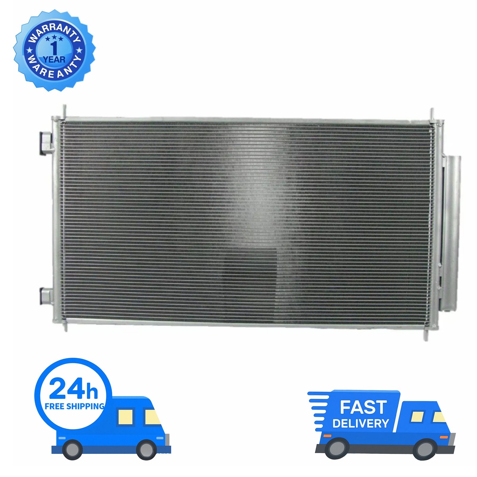 3599 A/C Air Conditioner Condenser for 2007-2011 Honda CR-V 2.4L L4