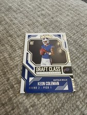 Keon Coleman 2024 Panini Contenders Draft Class #17 Rookie Bills
