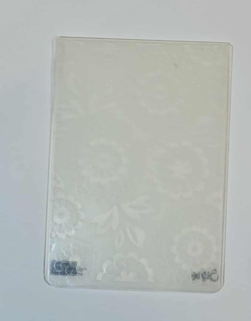 Stampin' Up! STRIPES textured impression embossing folder and unnamed folder