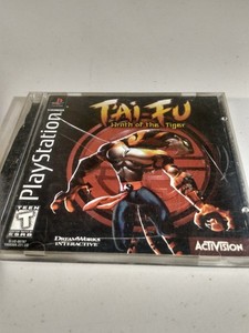 PlayStation 1 - ps1 - t'ai fu wrath of the Tiger ( loose ) (D'occasion