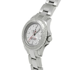 ROLEX Yachtmaster Ladies 169622 Automatic Stainless Steel Gray Dial #W1319 3