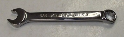 Armstrong 3/8'' Full Polish Regular Combination Wrench 6 Point USA 25-012