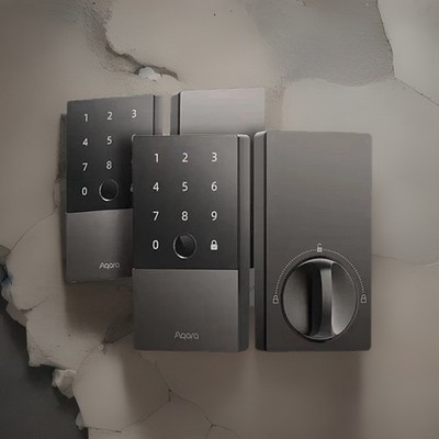 Aqara Smart Lock U100 Fingerprint Keyless Entry Door Lock with Apple Home Key