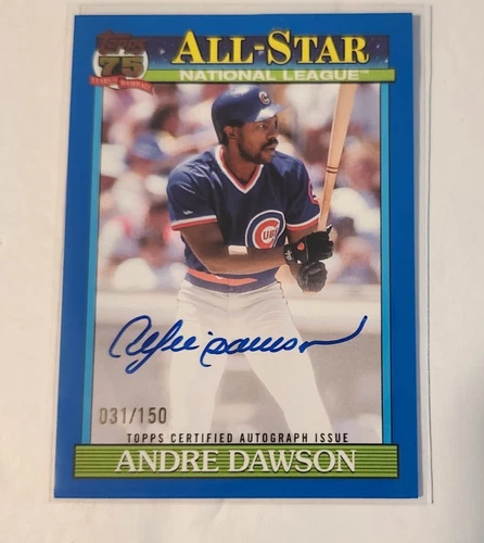 2026 Topps Series 1 Andre Dawson Red Foil (RAW)
