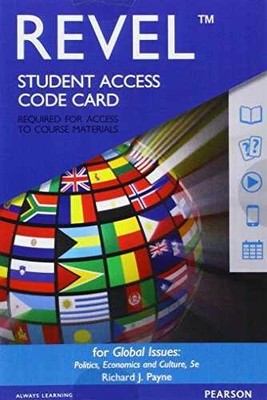 Global Issues: Politics, - Printed Access Code, by Payne Richard - Very Good p