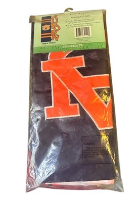 Auburn University Applique Collegiate Flag 28x44 by Evergreen Tailgate Flag Deco