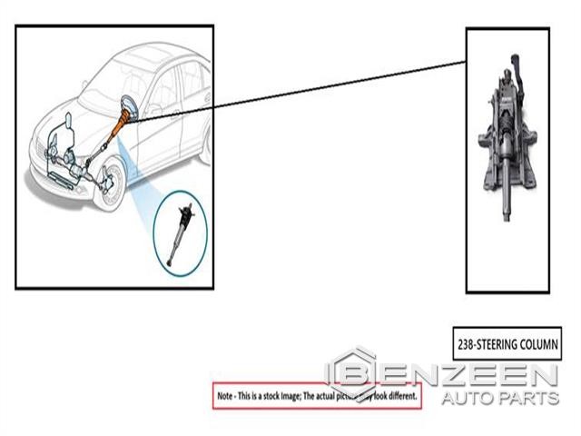 Maserati Ghibli 2014 Steering column