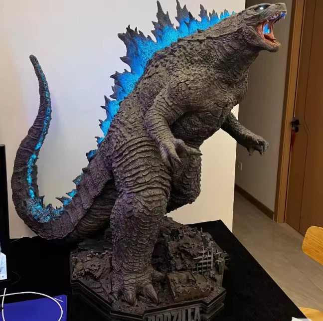 20" Giant Godzilla Heat Ray Figure – Light Up PVC Movie Model Collectible Toy - Image 2 of 4