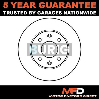 Fits Renault Super 5 Twingo Clio Extra 1.0 1.2 1.4 MFD Front Brake Disc