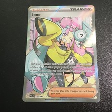Pokemon Iono - Ultra Rare SV02: Paldea Evolved 254/193 NM on eBay