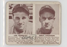 1941 Double Play R330 Lee Handley Arky Vaughan #33-34 HOF n8a