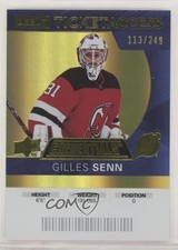 2021 Credentials 2020-21 Debut Ticket Access Yellow 113/249 Gilles Senn #57 0x2e