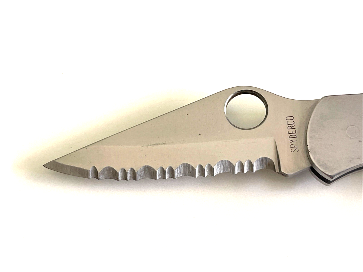 Spyderco C05S Economy Folding Knife Punched Out Clip Hofritz Japan