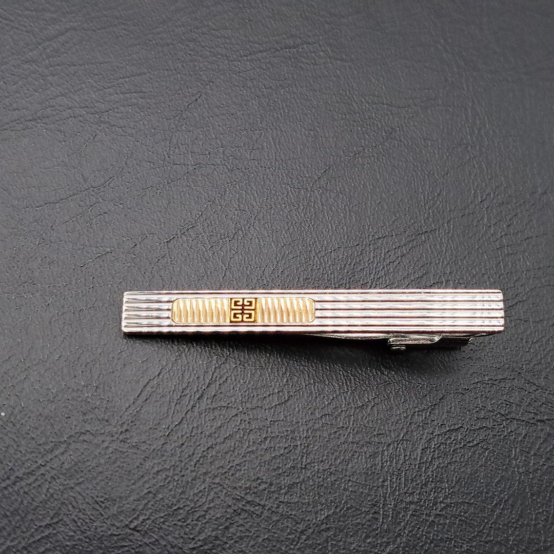 Givenchy Cufflinks Button Tie Pin Silver -USED- - image 6