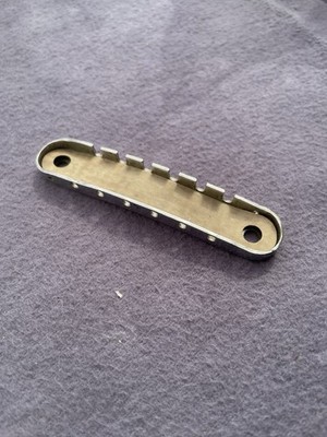 Vintage Welson Bartolini guitar bridge base 1960s - Italy - bottom part only