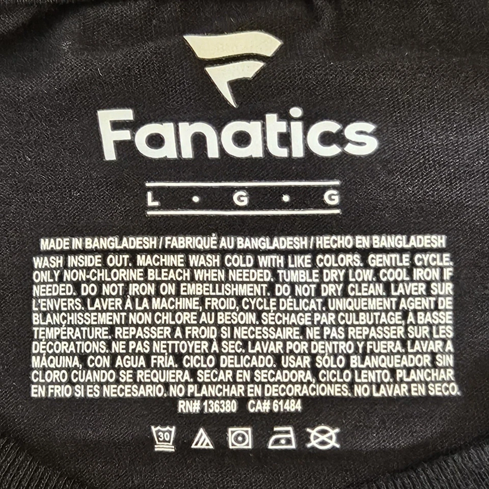 Men's Fanatics Oregon State Beavers First Sprint T-Shirt - Black Size Large - Image 4 of 4