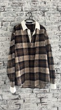 Louis Vuitton Hemd Herren Braun Kragen L 