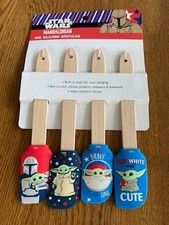 Star Wars The Mandalorian Set of 4 Silicone 4th of July Spatulas NEW