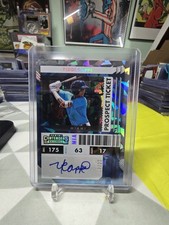 2022 Yiddi Cappe Panini Contenders Prospect Ticket Cracked Ice Auto /23 #PT-YC