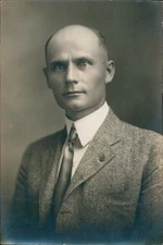 News Photo Early 1900S Ha Anderson Handsome Head Shoulder Portrait Suit 4X6