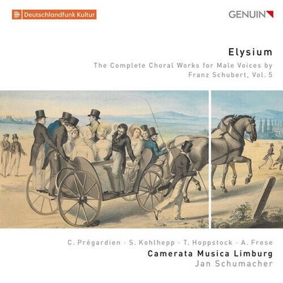 Elysium Das komplette Chorwerk für Männerstimmen von Franz Schubert CD - Neu