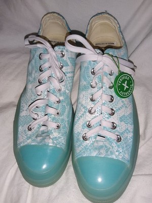 Size 9.5  Men's- Golf Wang x Converse Chuck 70 Low Blue Python