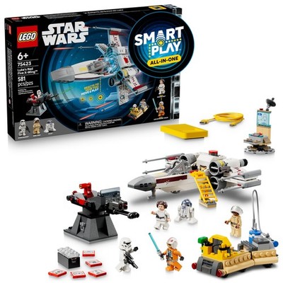 LEGO Star Wars Luke Red Five X Wing Interactive Building Toy 75423 SMART Play