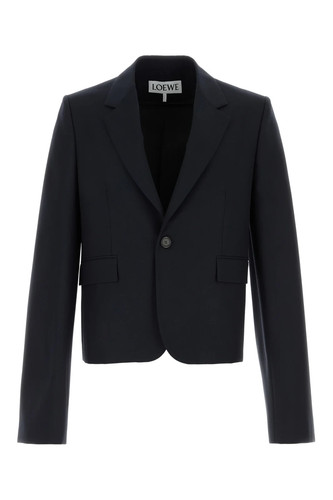Loewe, LOEWE Midnight Blue Wool Blazer New & Authentic