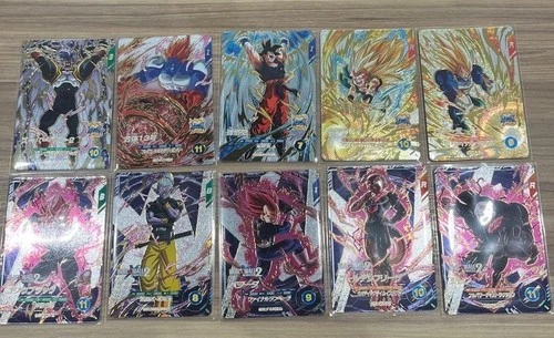 Dragon Ball Super Divers sdv10 PUR XVPUR 10 cards Complete Set Mint Holo