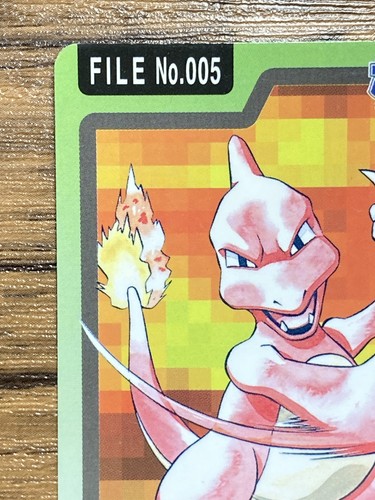 Pokemon Carddass Card Charmeleon File No.5 Bandai Pocket Monsters 1997 Japan - Picture 3 of 16