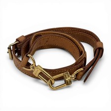 Auth LOUIS VUITTON Vachetta Leather Shoulder Strap KC782