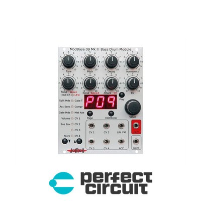 Jomox ModBase 09 MkII Bass Drum Voice Modular EURORACK - B-STK - PERFECT CIRCUIT