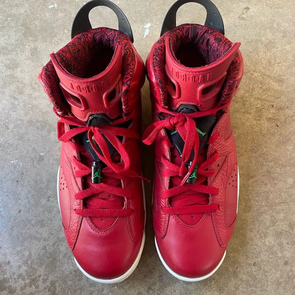 Air Jordan 6 Spizike History of Jordan с дефектом на носке размер 10,5 - Изображение 2 из 4