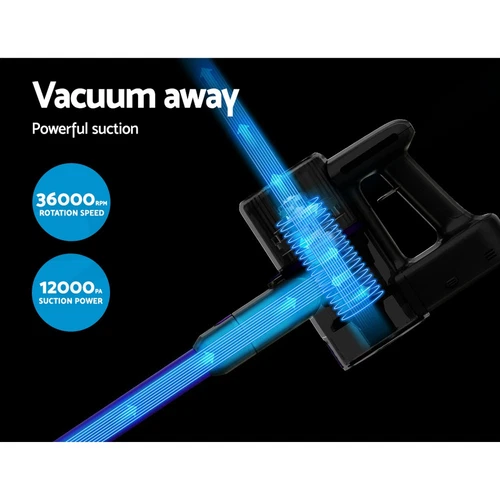 Devanti Handheld Vacuum Cleaner Stick Cordless Bagless Handstick Recharge Vac - Picture 4 of 15