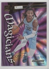 2022-23 Panini Donruss Magicians Holo Purple Laser 21/99 Ja Morant #6 0nr3