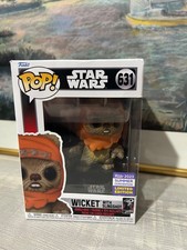 Funko Pop! Vinyl: Star Wars - Wicket with Slingshot - San Diego Comic Con FYE...