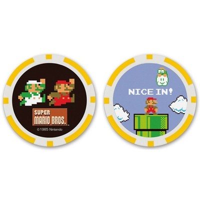 Enjoy Caddie Bag Grün Marker Super Mario Bros Golf Chip Typ Mario/Luige