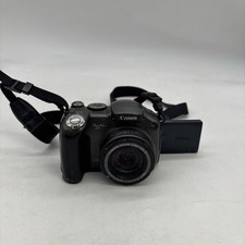 Canon PowerShot S3 Is 6.0MP 12X Optical Zoom Black Camera Working Read