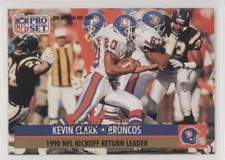 1991 Pro Set League Leader Kevin Clark #17 2u3