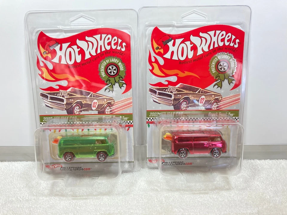 Autobús Two Hot Wheels 2002 Holiday Beach Bomb Too RLC RLBB VW Foto 2 de 4