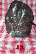 Schokoladenform Nikolaus zieht Kind am Ohr Heris Nürnberg 180 - 18 Rarität