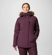 NWT Columbia Ava Alpine II Hooded Ski Jacket Moonvista Omni-Heat $290