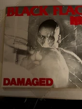 Black Flag "Damaged"  12 LP Album(Vinyl, SST007) VG-EX 1984