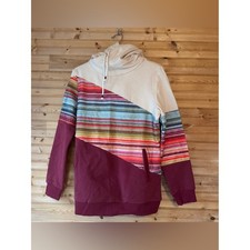 Ampersand Avenue SingleHood SweatShirt Prickly Pear XL NWT Hoodie Maroon Sunset