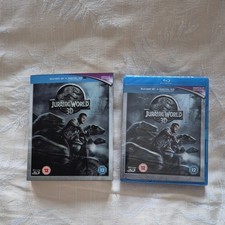 Image of Jurassic World (Blu-ray 3D, 2015) New Sealed With Lenticular Slipcover 