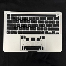 Apple MacBook Pro 13 inch A2338 2020 M1 M2 Top Case Keyboard Battery Silver OEM