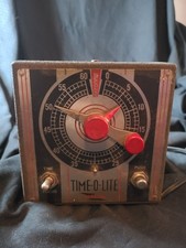 Vintage Time-O- Lite Professional P-49 Dark Room Timer Tested Works